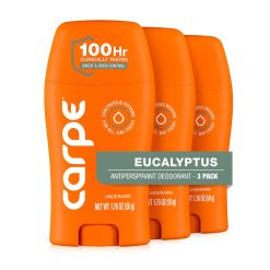 Carpe 100-Hour Deodorant Antiperspirant. Eucalyptus